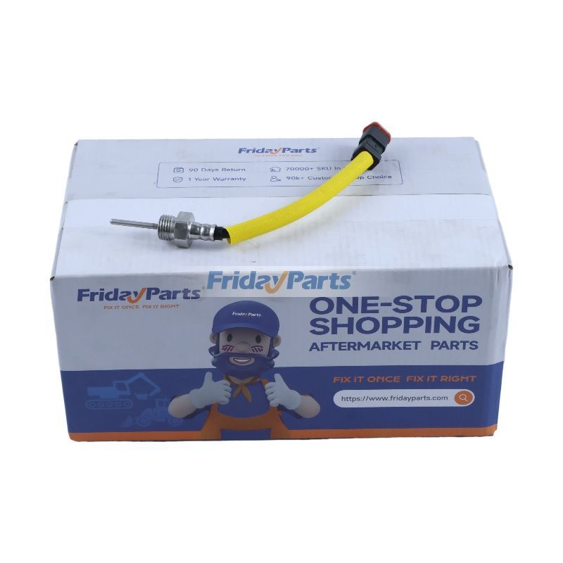 Sensor de temperatura 191-6587 para motor Caterpillar CAT C7 C9 Excavadora 322C 325C 330C