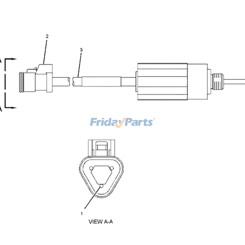 Sensor de temperatura 3E-8700 para motor Caterpillar CAT 3116 3126 3126B 3176C Tractor D9R para Tractor Para CAT FridayParts