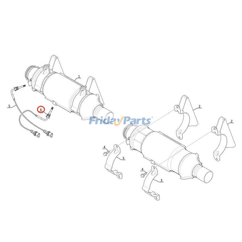 Sensor de temperatura 798838 para empilhadeira Manitou M30-2H M50-2 P ST3B S4 para Empilhadeira 