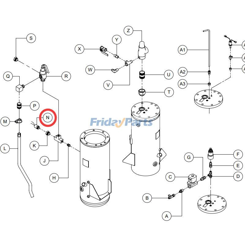  Temperature Switch Sensor For Ingersoll Rand