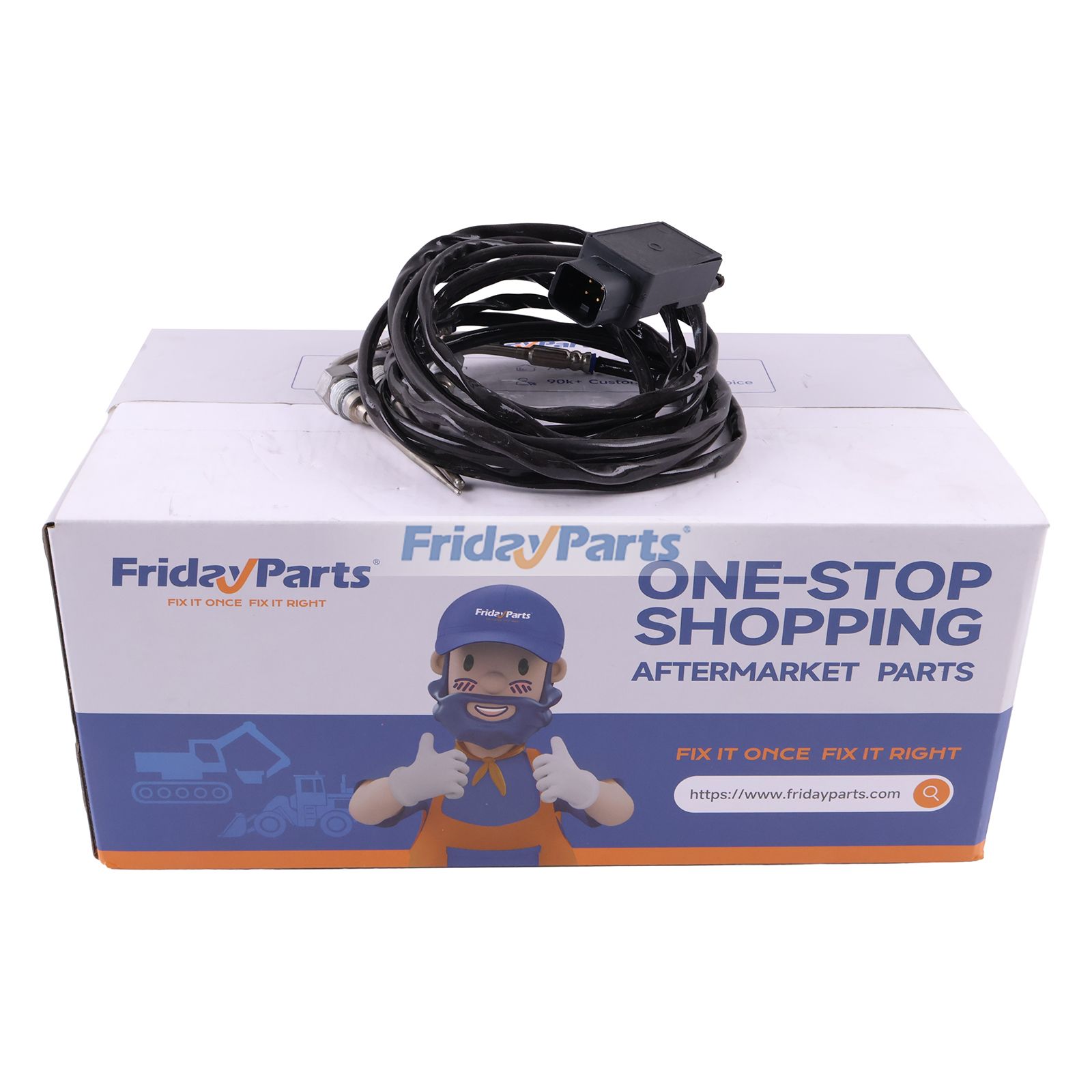 Sensor de temperatura RE542437 para motores John Deere 4045 6068 250GLC 290GL 750K 850K 655K 755K 5085M 5115M