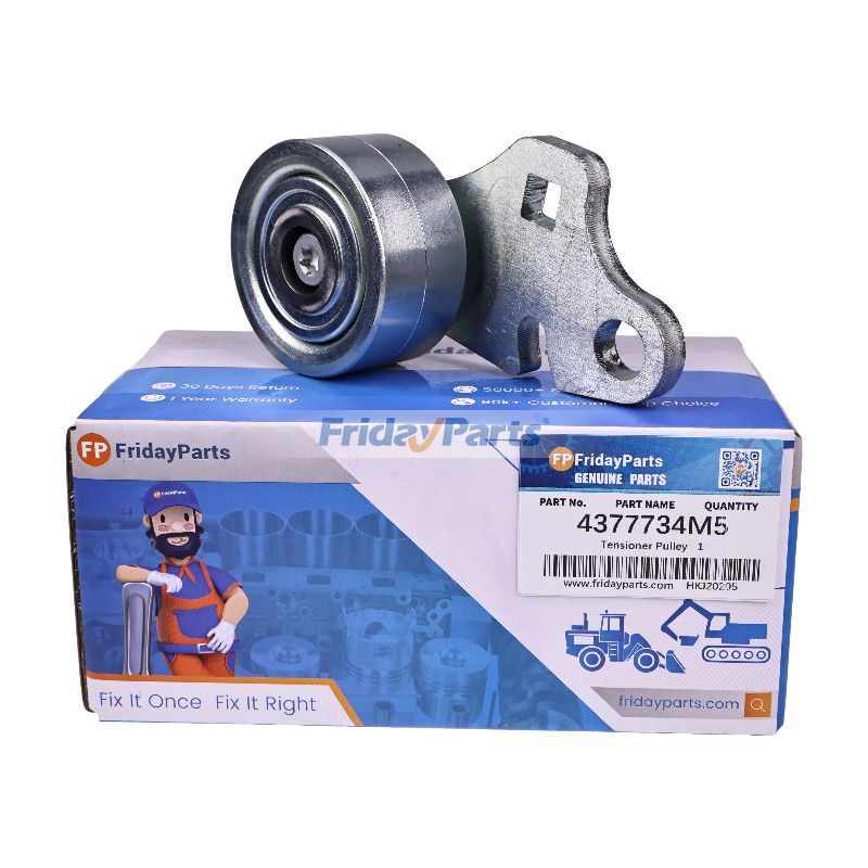 Tensioner Pulley 4377734M5 for Massey Ferguson 4707 4708 4709 5608 5609 5610 5611 5612 5613 6712