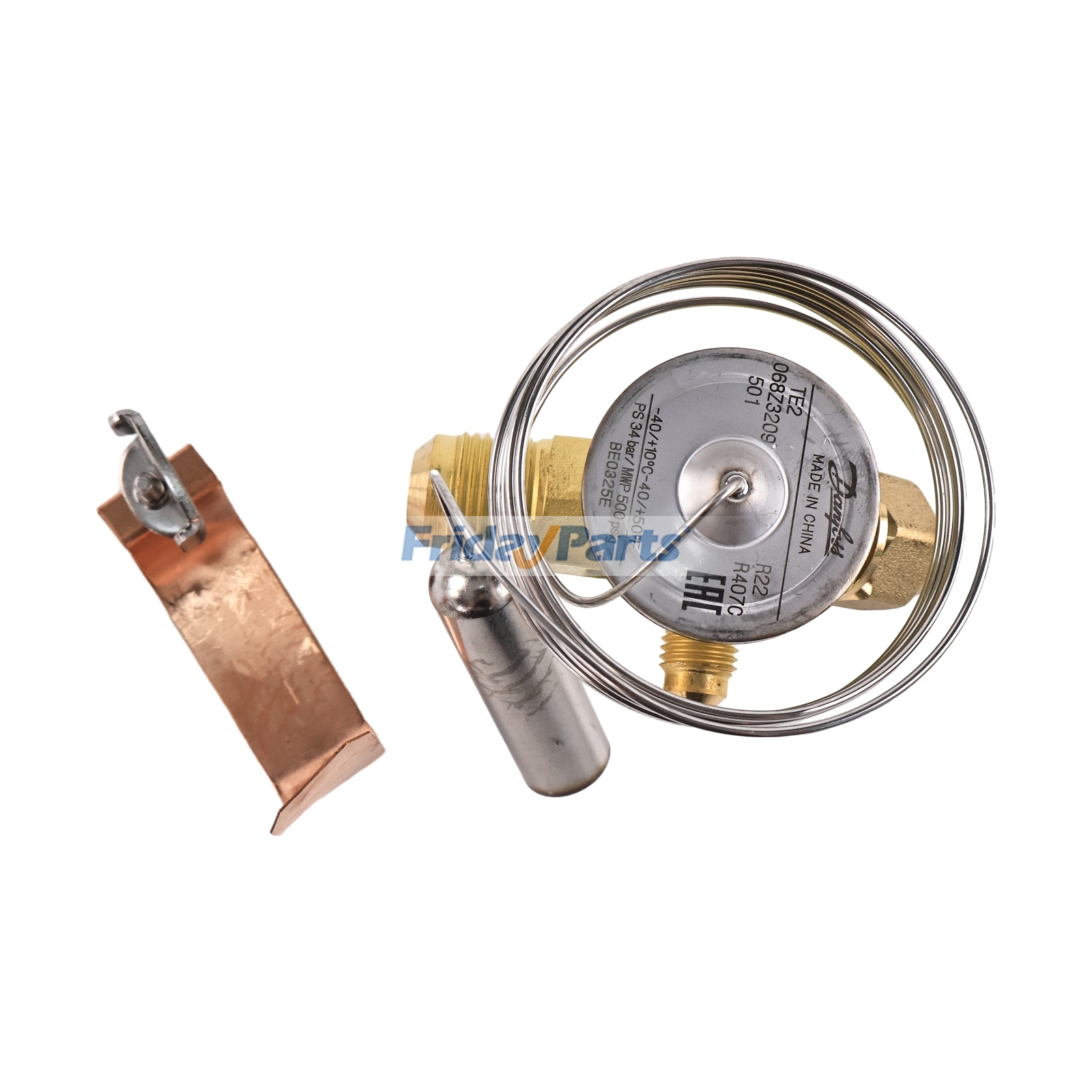 Válvula de expansión térmica para refrigerantes R134A, R513A, R407C y R22 - Reemplaza a Danfoss 068Z3209. Calidad superior con 3 años de garantía. de FridayParts