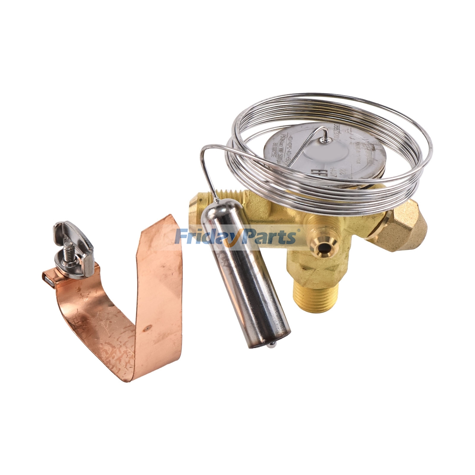Válvula de expansión térmica para refrigerantes R134A, R513A, R407C y R22 - Reemplaza a Danfoss 068Z3209. Calidad superior con 3 años de garantía.