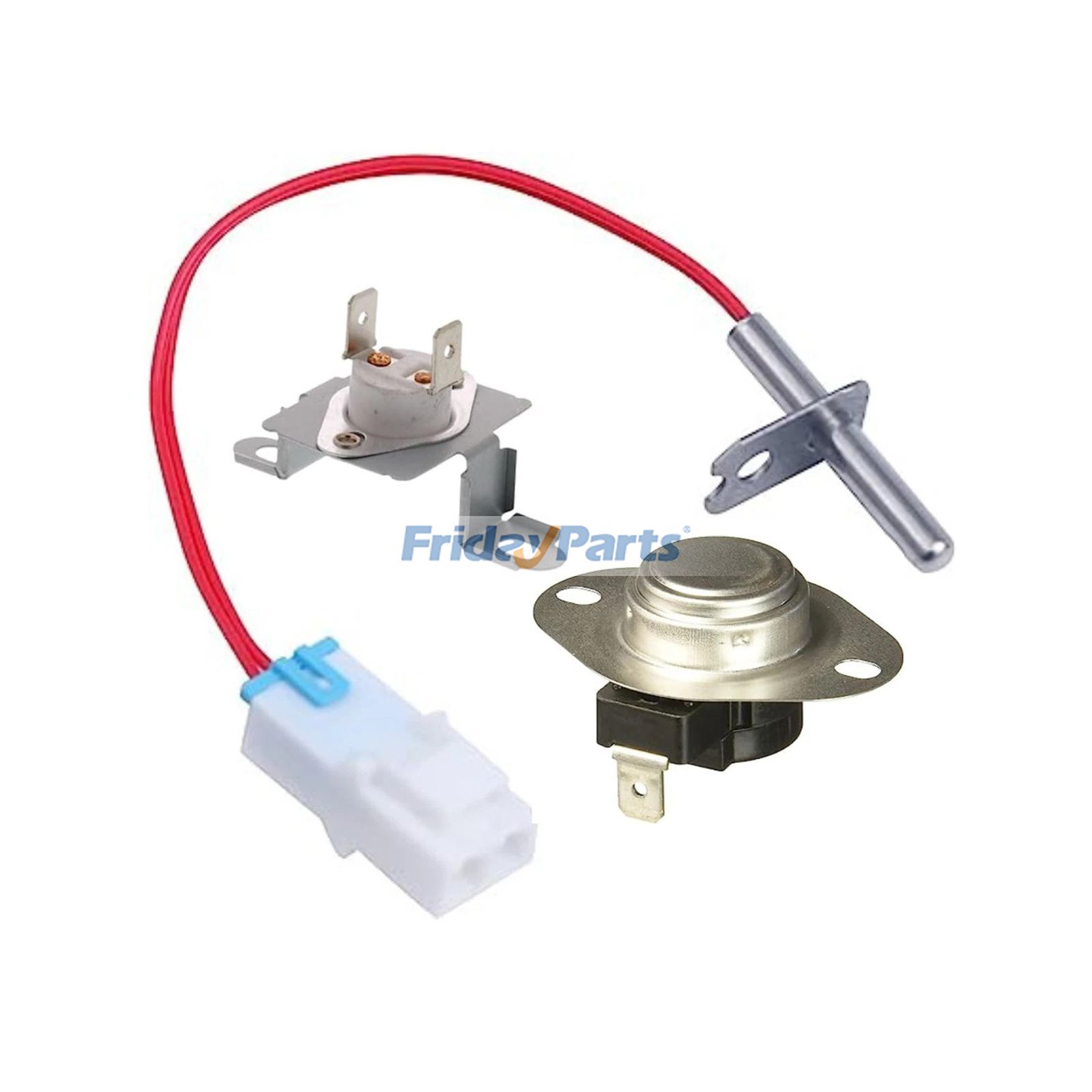 Kit de fusibles thermiques pour thermostat et ensemble de thermistance 6931EL3001E 6931EL3003D 6323EL2001B pour sèche-linge et lave-linge