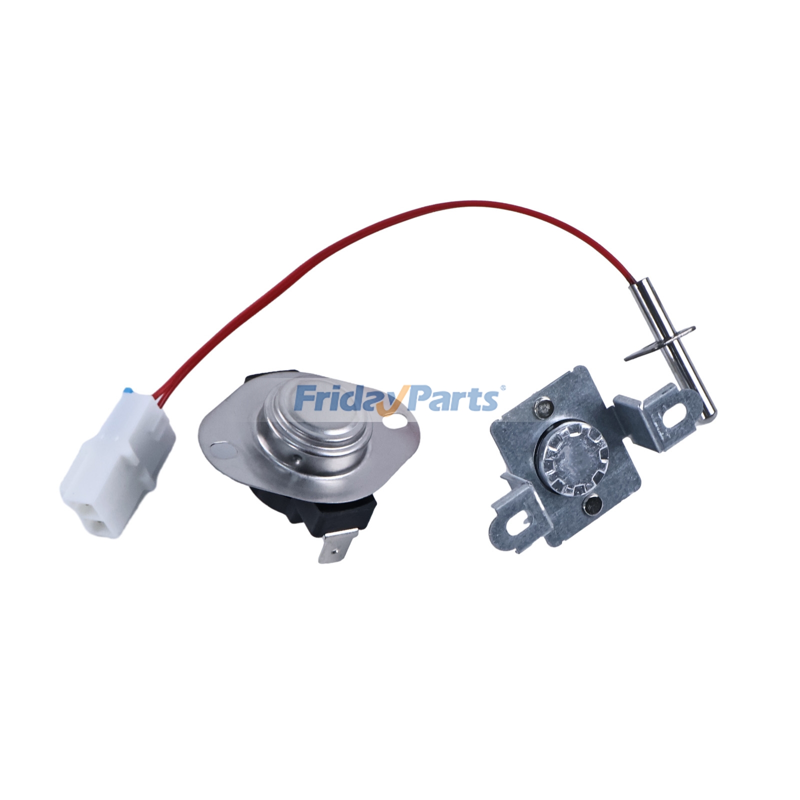 Thermistor Assembly Thermostat Thermal Fuse Kit 6931EL3001E 6931EL3003D 6323EL2001B for Dryer Washer