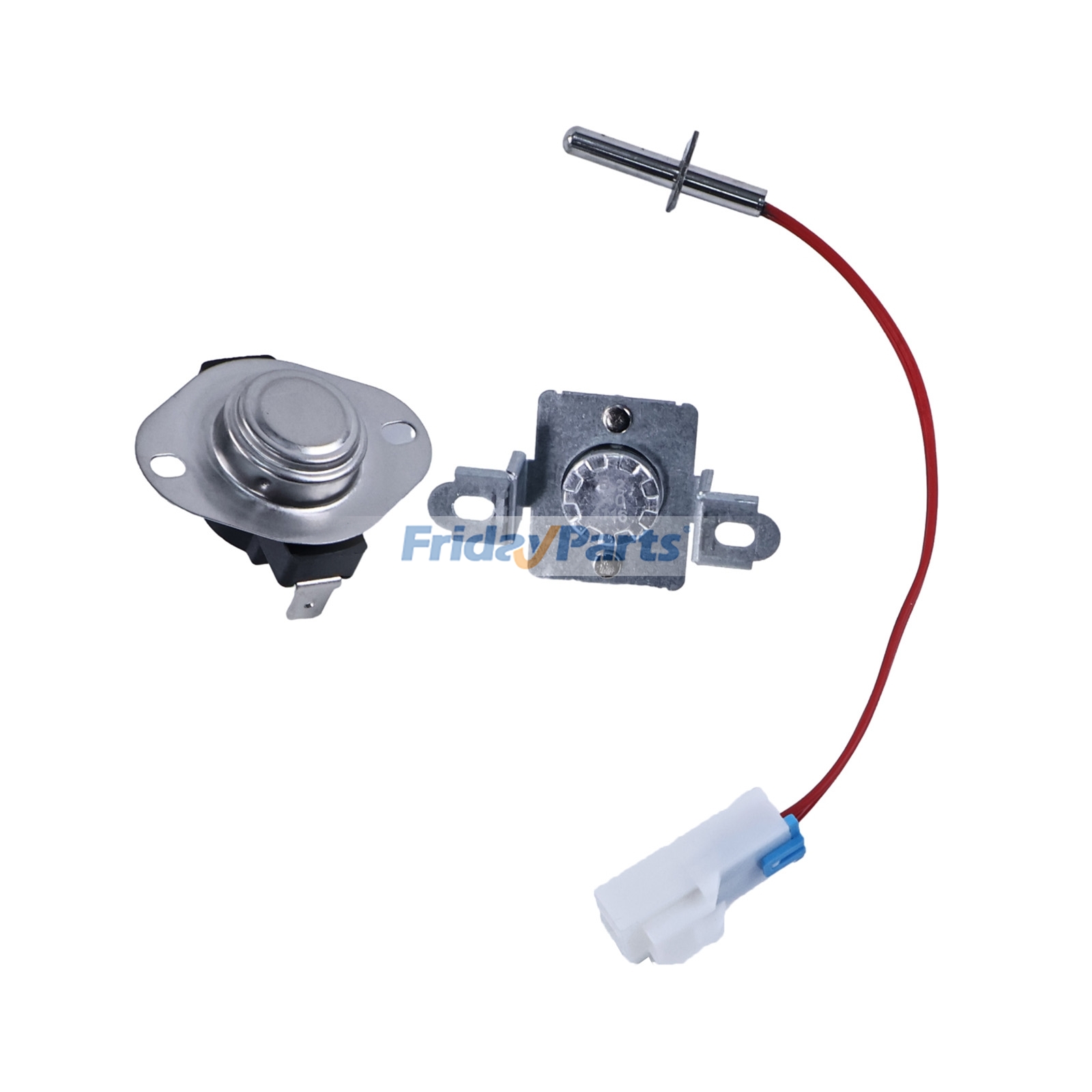 Thermistor Assembly Thermostat Thermal Fuse Kit compatible with Cleaning Equipment