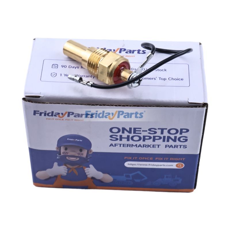 Sensor de temperatura del agua 9831514320 para motor Isuzu 4HK1 6WG1 Excavadora Hitachi EX200 EX22 EX25 EX30 EX35 EX40 EX45 ZX450 ZX470-5G ZX600 ZX800