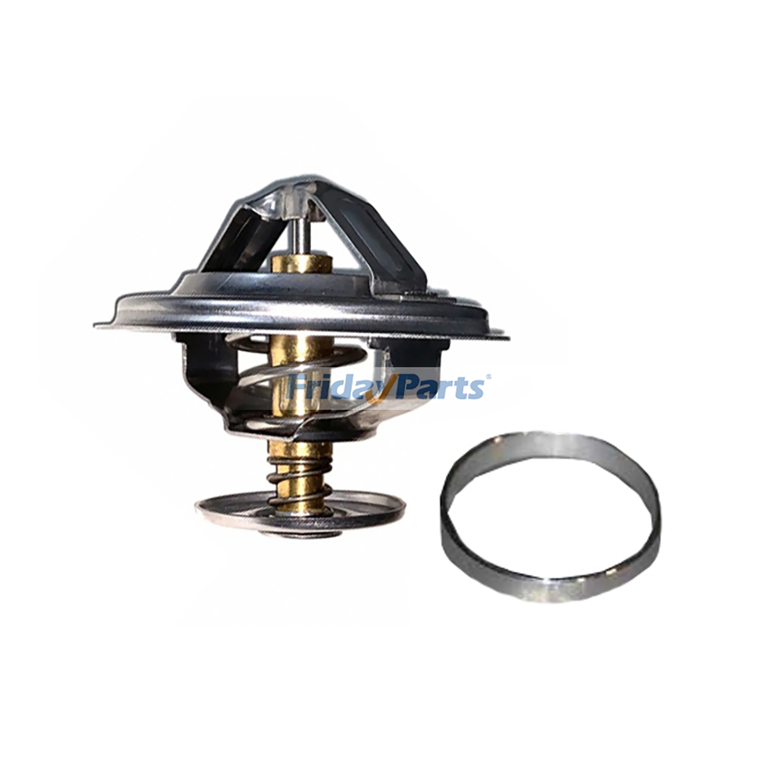 Thermostat With Ring 10300346 9275735 for Liebherr Engine D934 D936 Mobile Excavator A900C R900