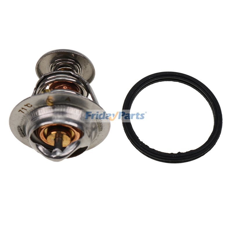 Termostato 129470-49801 para Yanmar 3JH2-E 3JH3-E 4JH2E 4JH2-TE 4JH2-HTE 4JH2-DTE 4JH2-UTE 4JH2-UTEB de FridayParts