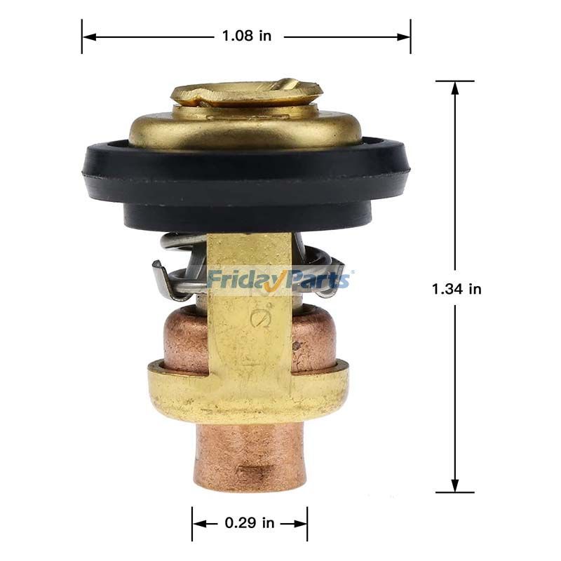 FridayParts Thermostat Außenborder 20-130PS BF75A2 BF90A1 BF115A1