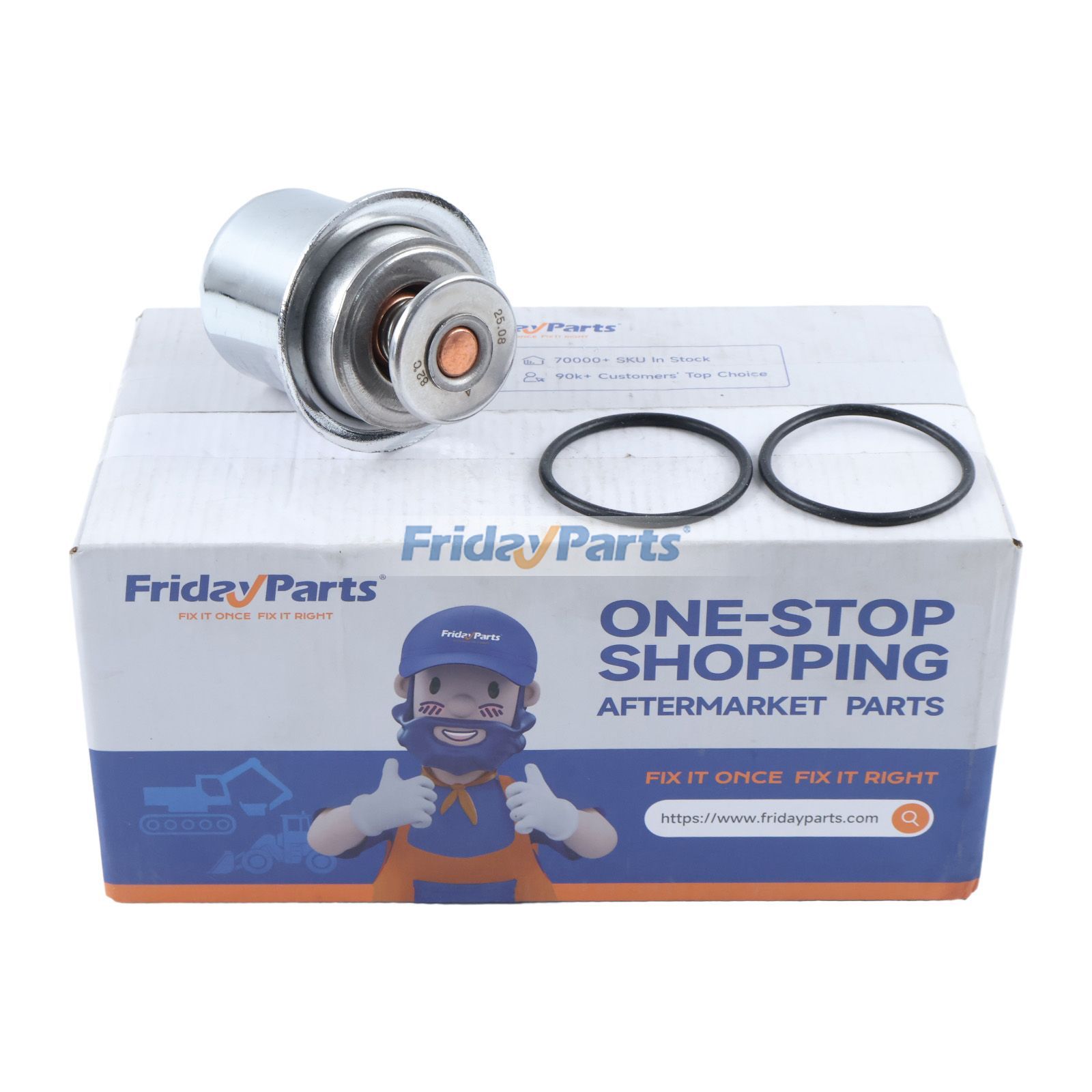 Thermostat 5269132 5274350 für Cummins-Motor QSC8.3 QSJ8.9G QSL9