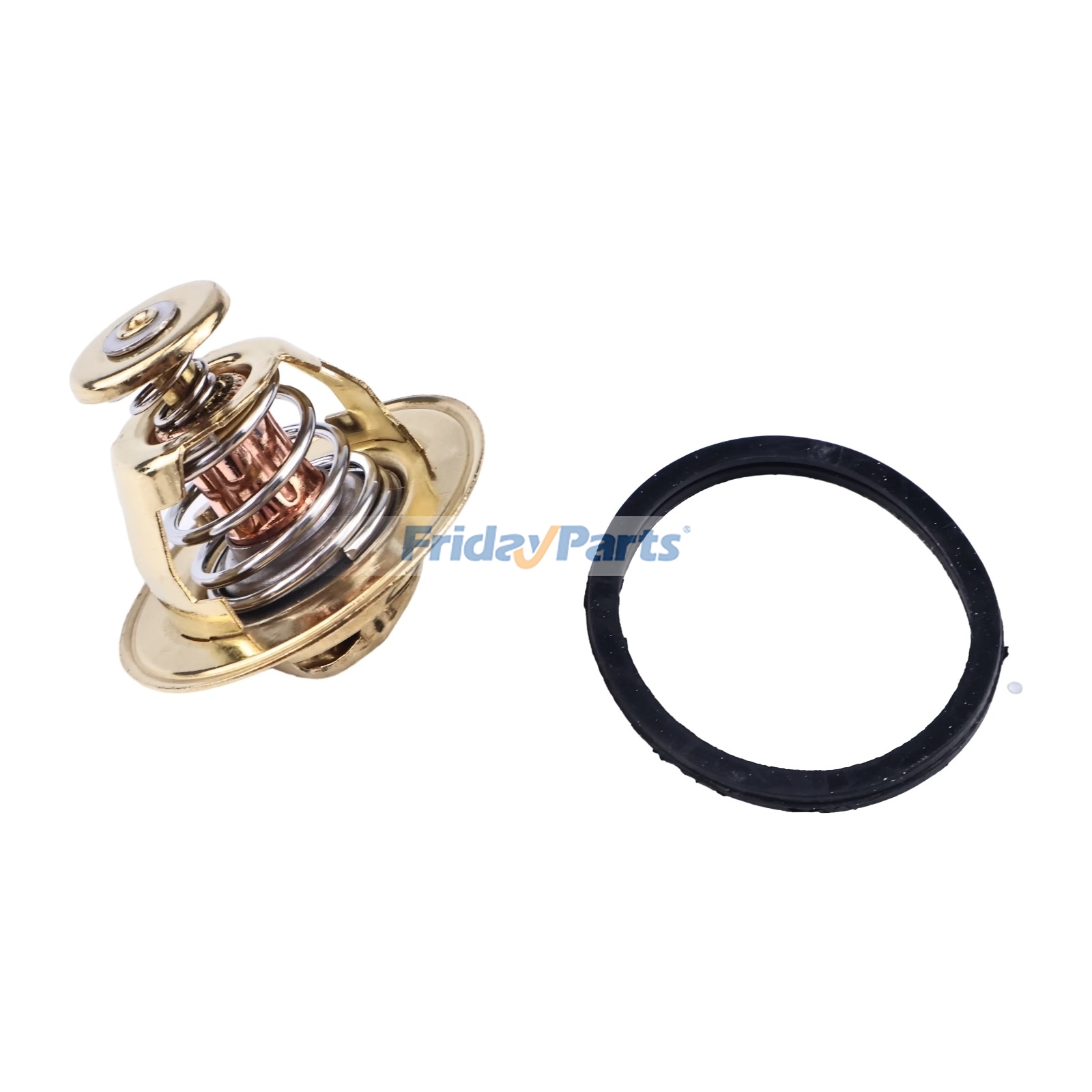 Thermostat 600-421-6120 pour moteur Komatsu 2D94-2 4D95L-1 4D95S-1 6D95L-1 SAA4D95LE-5 Excavatrice PC200-5 PC200LC-5 Chargeur WA100M-5 WA65-5 WA70-5 WA80-5 WA90-5pourPour KOMATSU