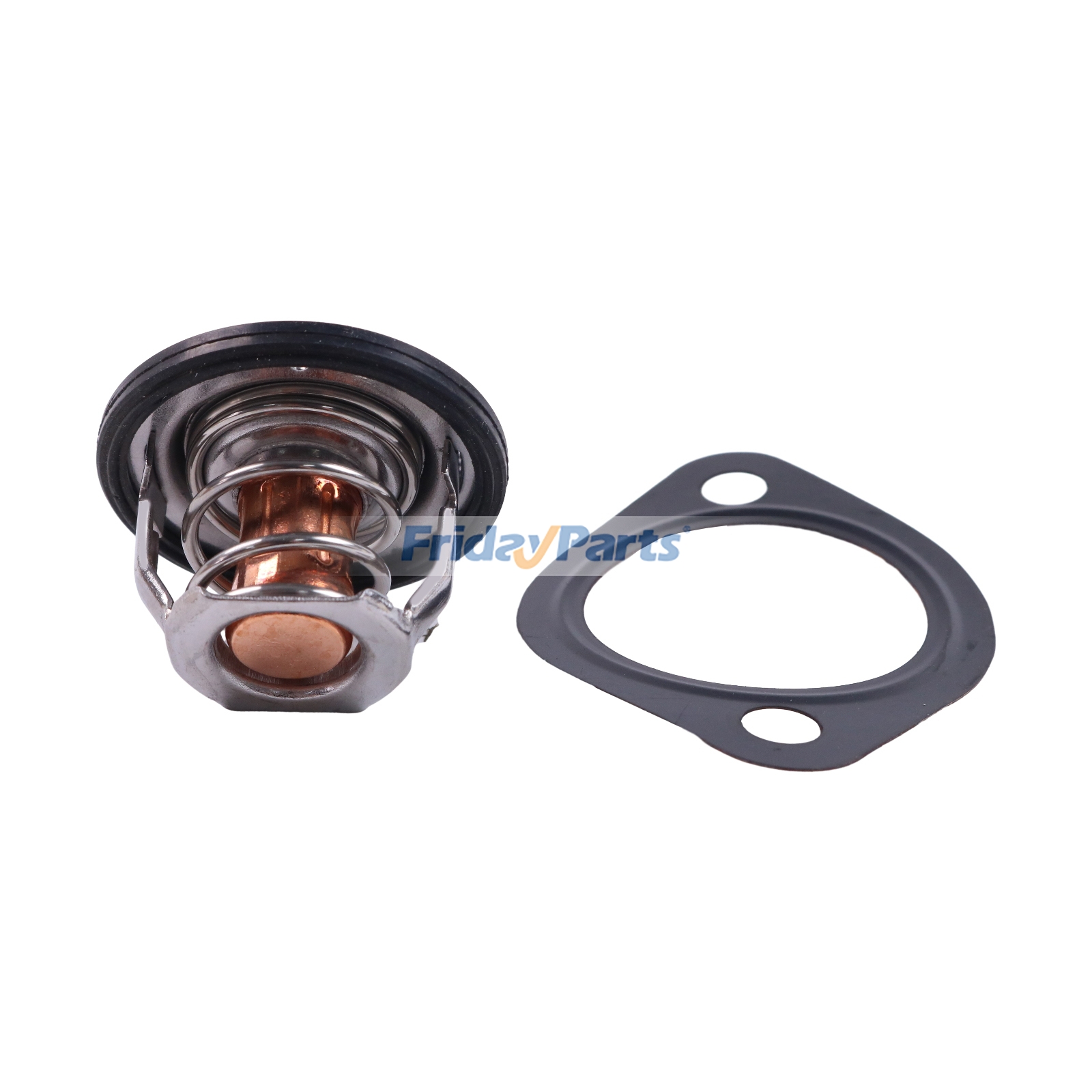 Conjunto de termostato con junta 127128A1 200116A1 para cargadora New Holland L454 L455 L553 L555