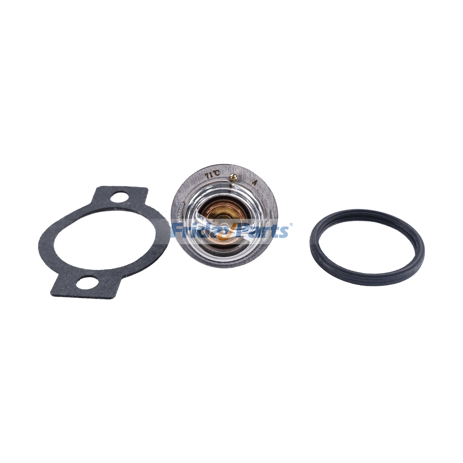 Termostato CH15536 ​​com junta M113682 para John Deere 655 755 756 855 856 850 950 1050 670 770 4010 FridayParts