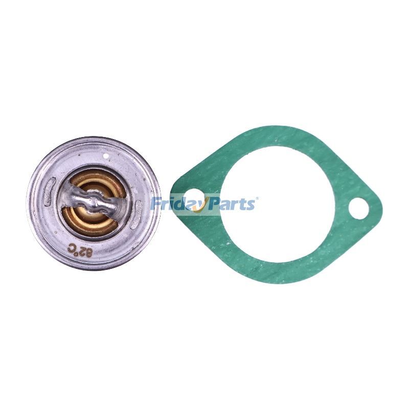 Couvercle de thermostat et thermostat avec joint pour VTT/UTV,Moteur,Pelle,Tondeuse,Tracteur Pour Cub Cadet,Pour KUBOTA