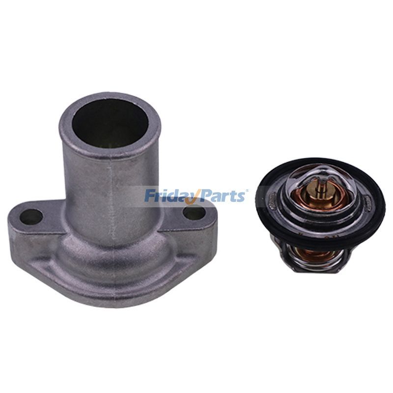 Thermostat & Abdeckung 15321-73260 19434-73010 für Kubota Motor D1105 V1505 V2203 Traktor L245DT L245F L245H