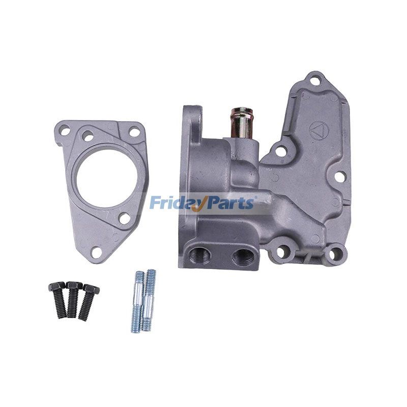 FridayParts Thermostatsatz & Gehäuse & Wasserauslassrohr Hitachi