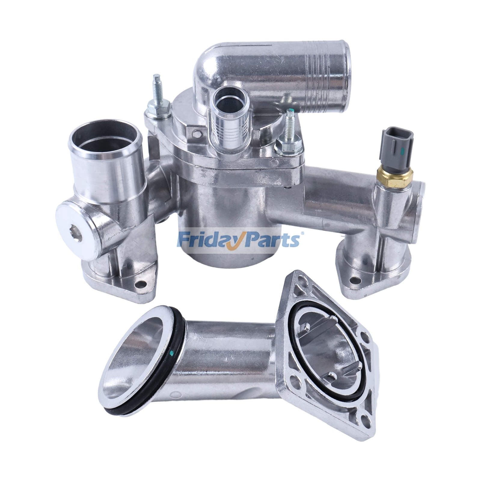 Carcasa del termostato AJ89485 para Jaguar S-Type XJ8 Vanden Plas 2003-2005 Para OTRA MARCA