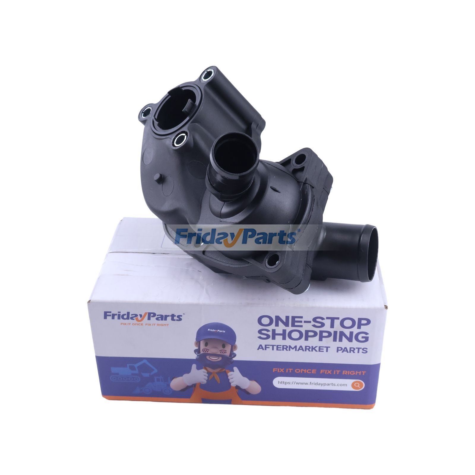 Thermostat Housing Assembly 2L2Z8592AA for Ford Explorer Sport Trac Ranger Mercury Mountaineer 2001-2010