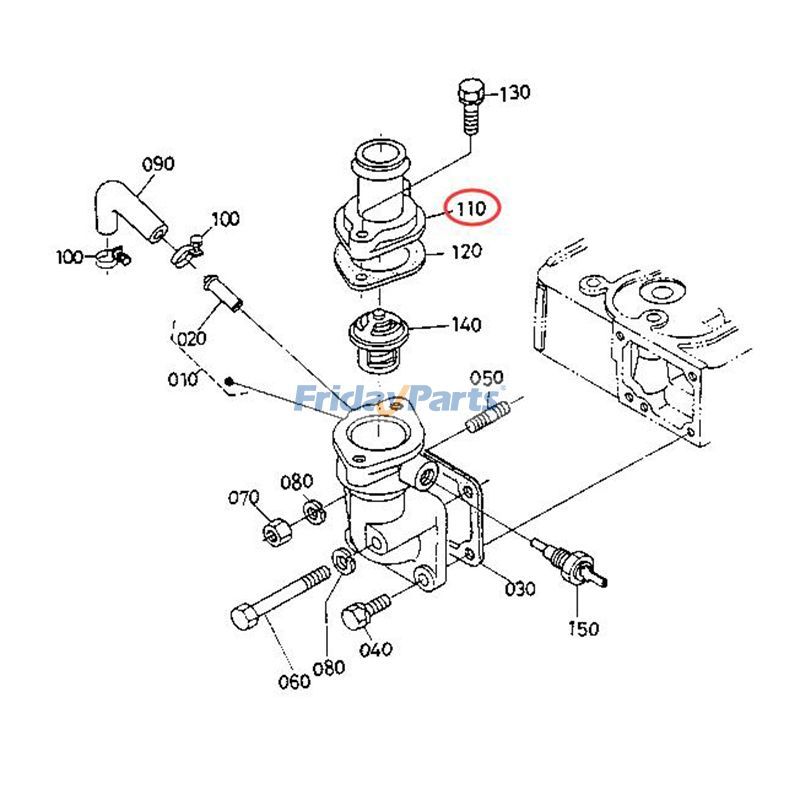 Thermostatgehäusedeckelbei FridayParts kaufen