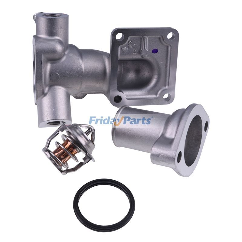  Thermostat & Housing & Cover for Kubota 