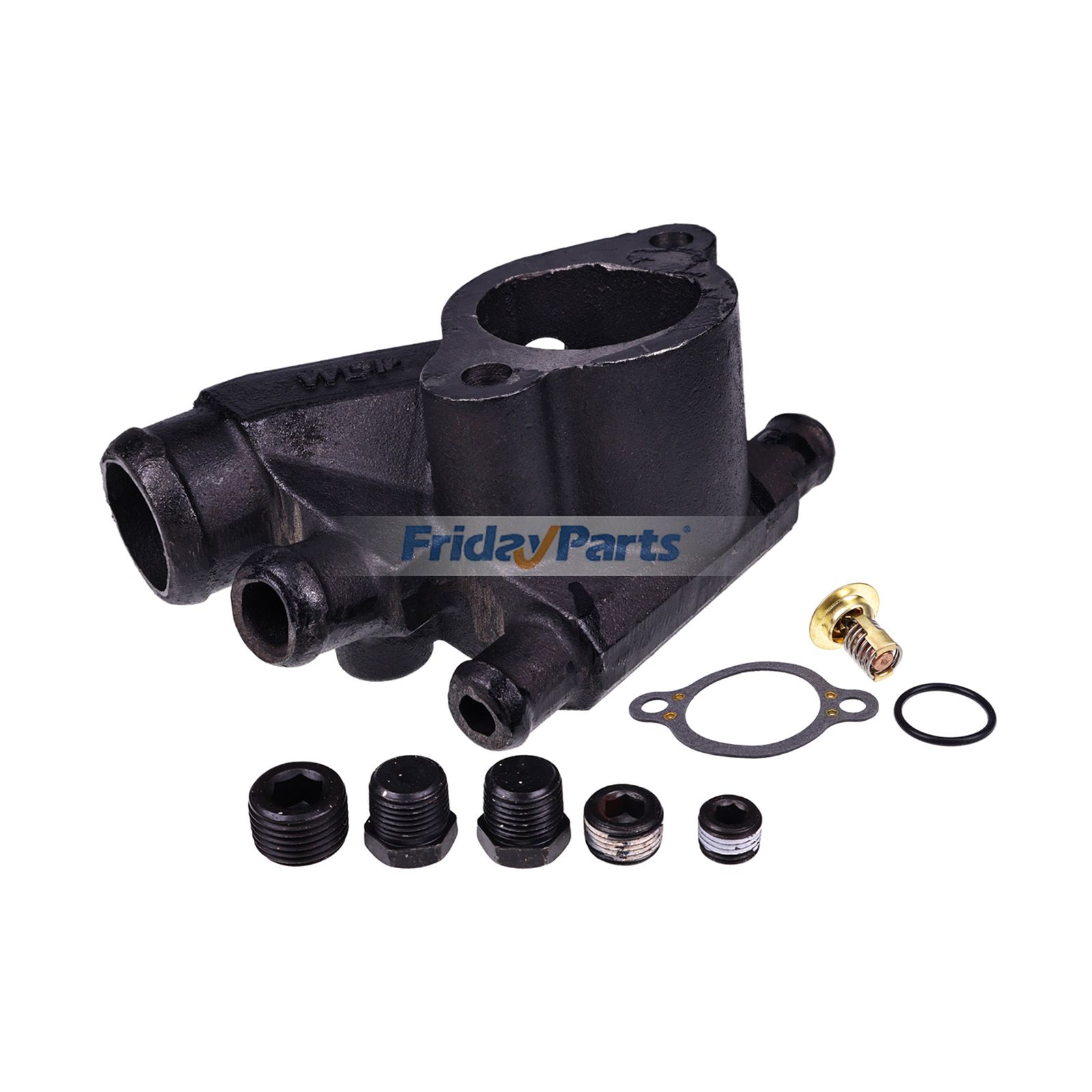 Thermostat Housing Kit 3850360 3856961 for Volvo Penta V6 V8 4.3L 5.0L 5.7L 7.4L 8.2L Engine