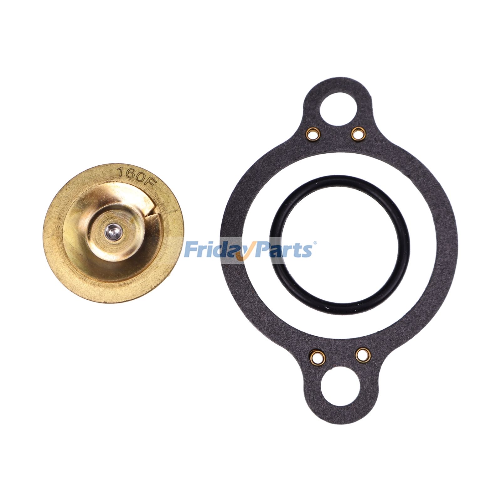 Thermostat Housing Kit 3850360 3856961 for Volvo Penta V6 V8 4.3L 5.0L 5.7L 7.4L 8.2L Engine for less