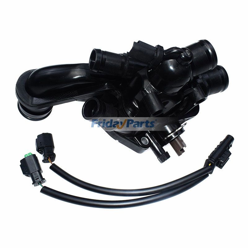Thermostat Housing with Adapter 11538674895 12518611289 for 08-12 Mini Cooper R56 R57 Countryman Paceman