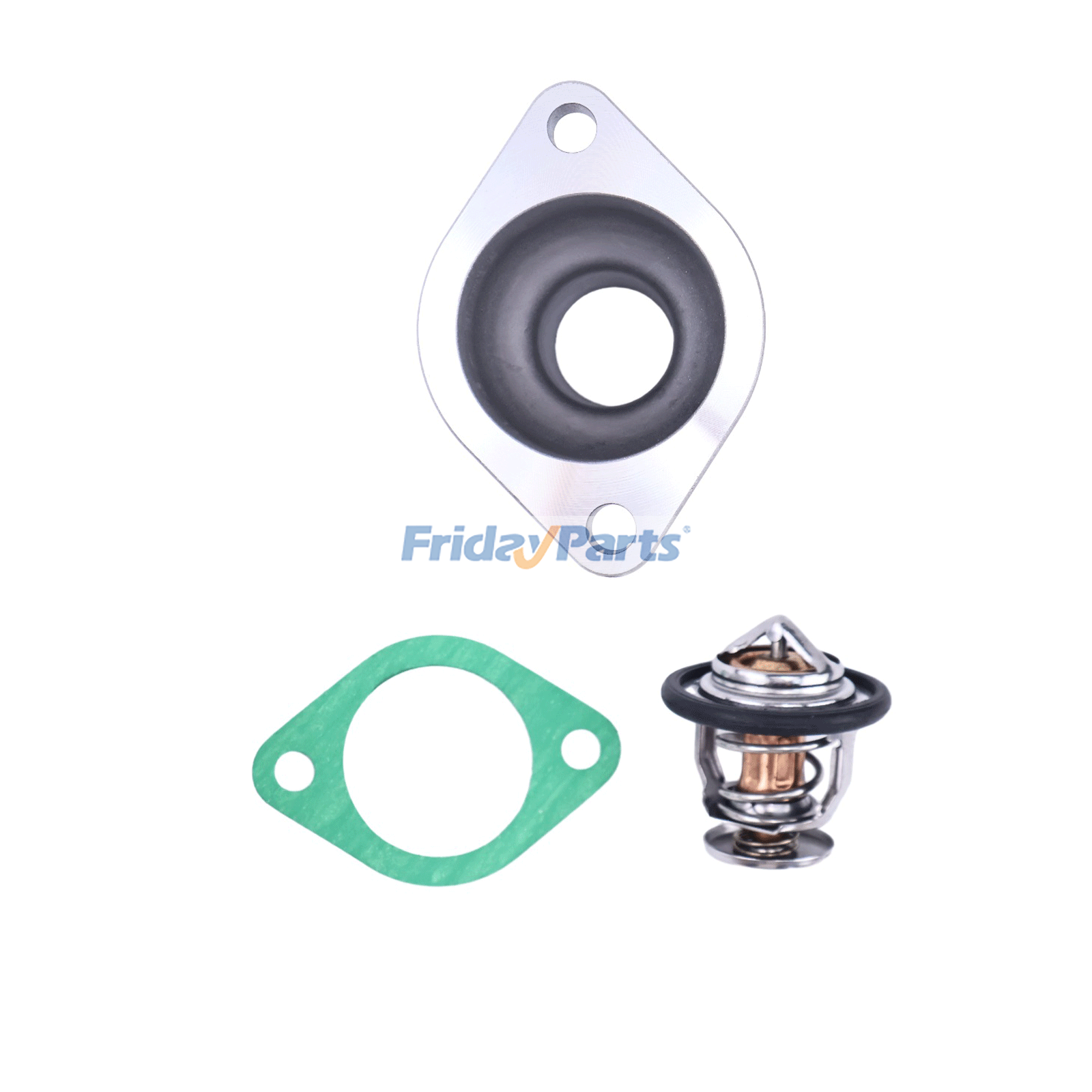 Thermostat-Kit und Wasserauslassrohrfür BaggerFür JOHN DEERE