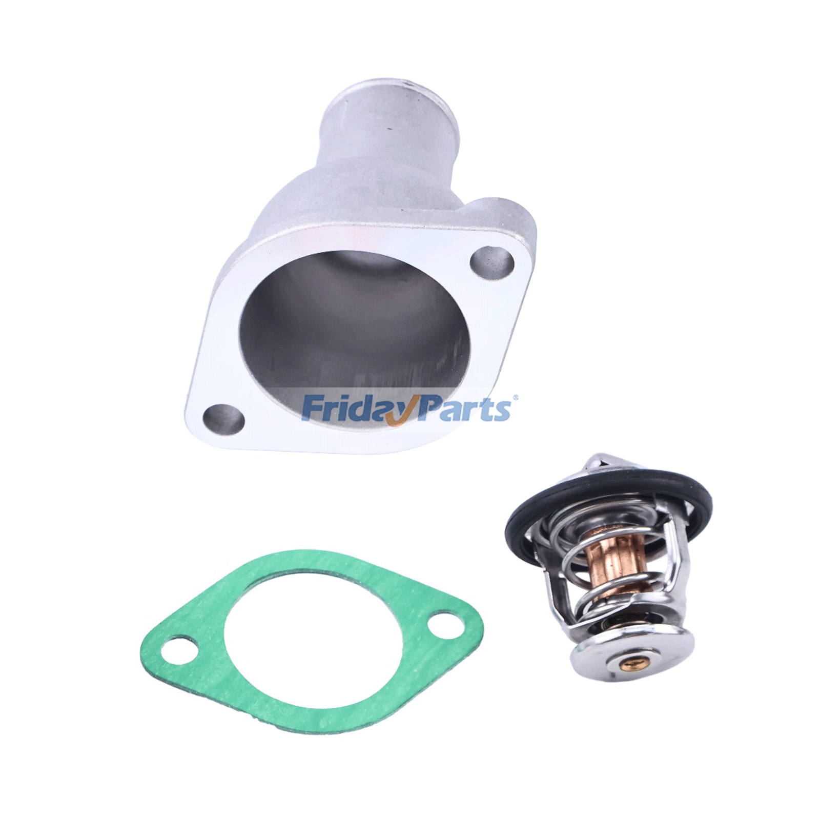 Thermostat-Kit und WasserauslassrohrFür JOHN DEERE