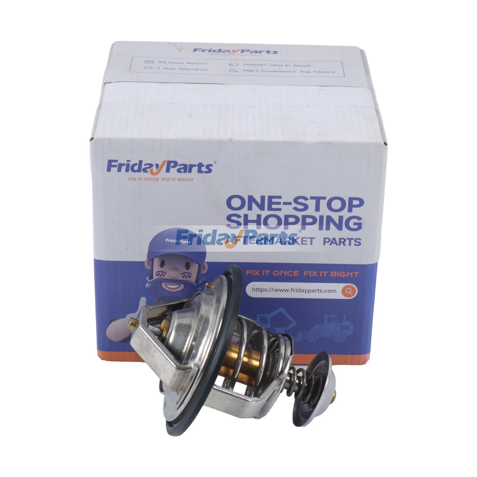 Thermostat SO401-66114 for Hino J05E J08E Kobelco SK210-8 SK200-8 SK250-8 SK260-8 SK330-8 SK300-8 SK350-8 SK360-8