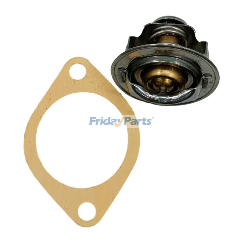Thermostat mit Dichtung 8943825450 für Isuzu-Motor 3KC1 3KR1 3KR2 Hitachi-Bagger EX12 EX15 EX20UR EX20UR-2 EX22 EX25 EX30 EX30UR EX30UR-2 EX35 EX40UR EX40UR-2