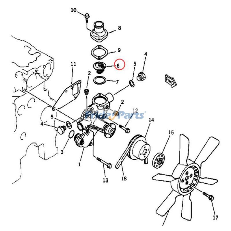 FridayParts Thermostat
