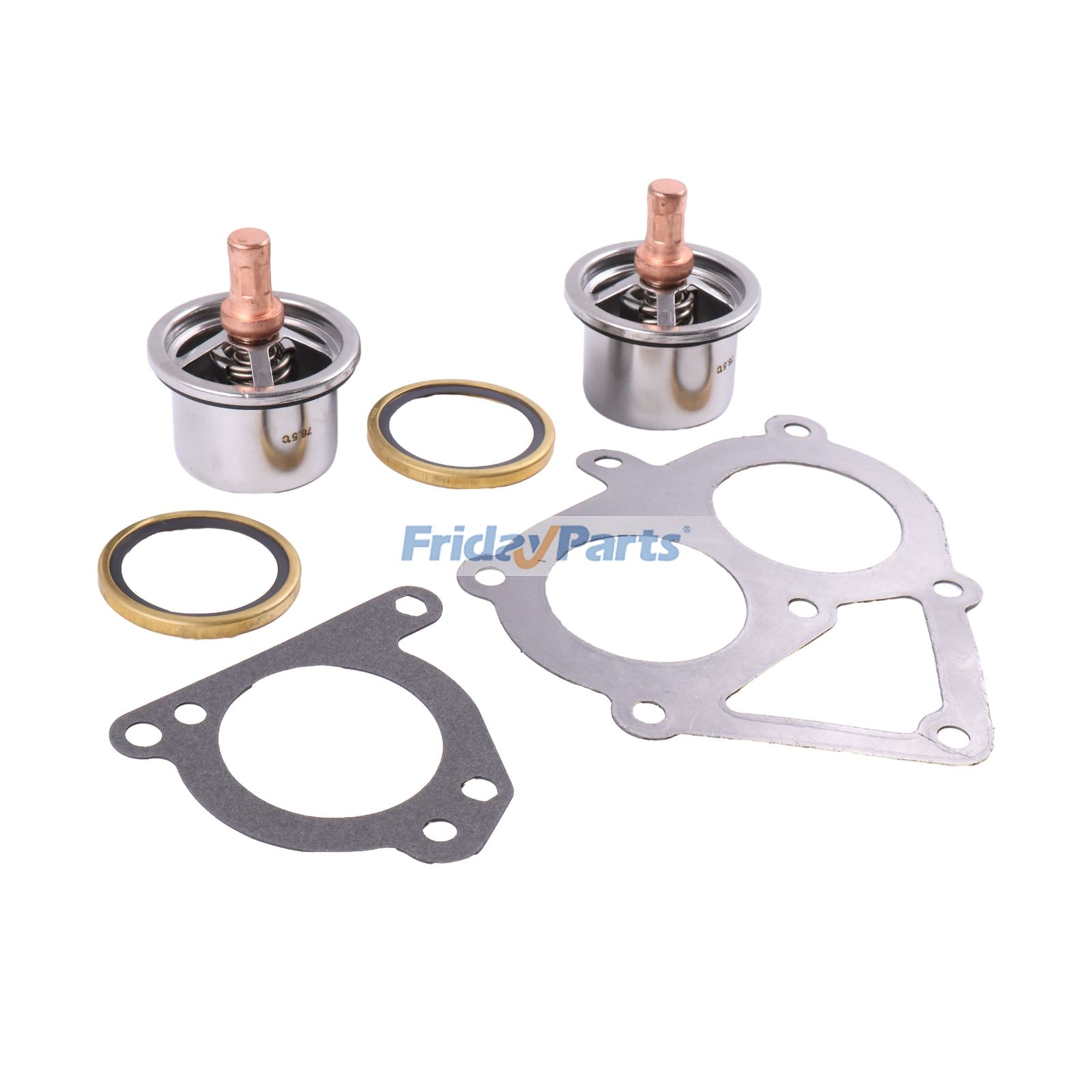 Thermostat und Dichtungssatz 248-5513 139-3550 für Caterpillar CAT-Motor C15 3406 Bagger 365C 374DL