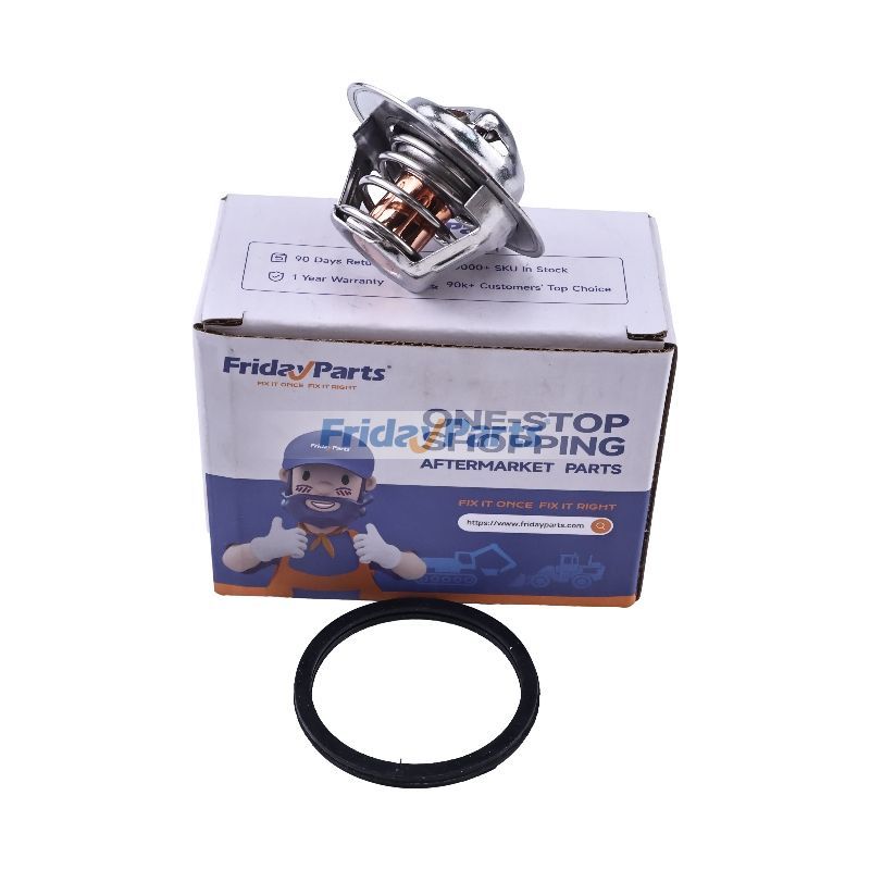 Thermostat RE64354 für John Deere 3029 6068 Motor 1165 Harvester 6500L 3200X Traktor 444H Lader