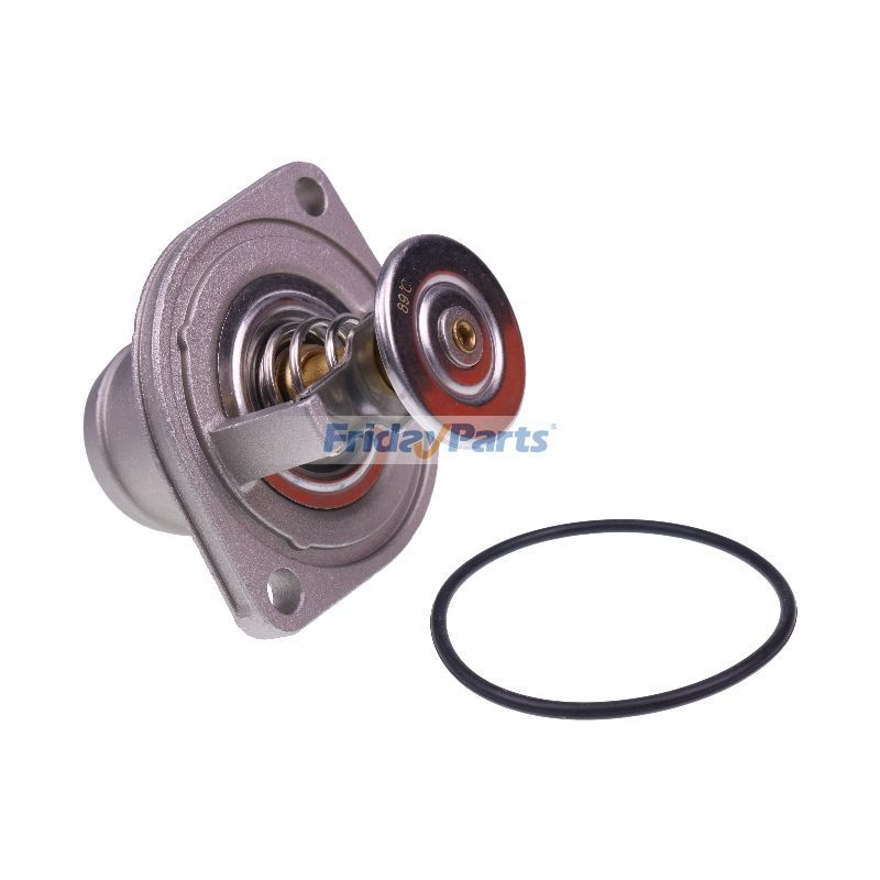 Thermostat mit Dichtung 3C3Z8575AA für Ford E-150 E-250 E-350 E-450 F-250 F-350 F-450 F-550 6.0L Powerstroke