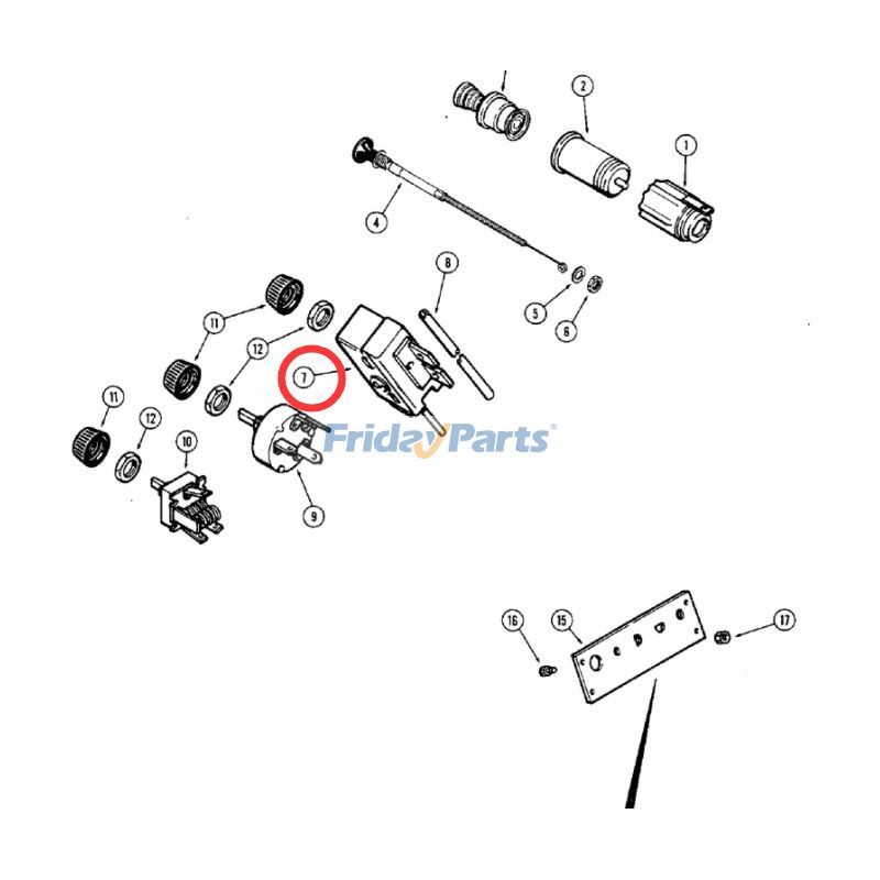 Thermostatic Switch For CASE Loader,Tractor