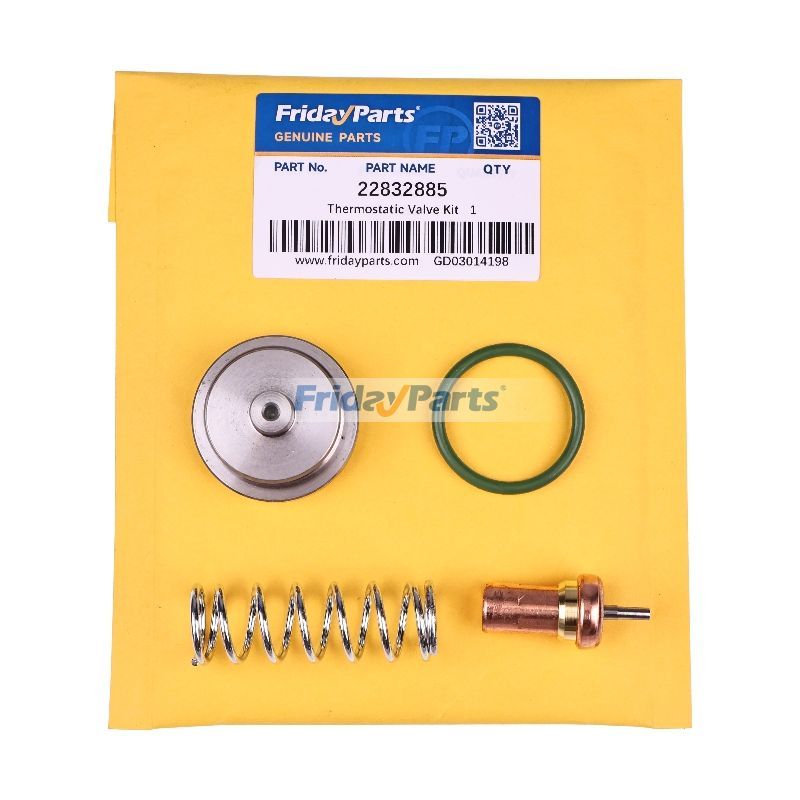 Thermostatic Valve Kit 22832885 for Ingersoll Rand Screw Air Compressor