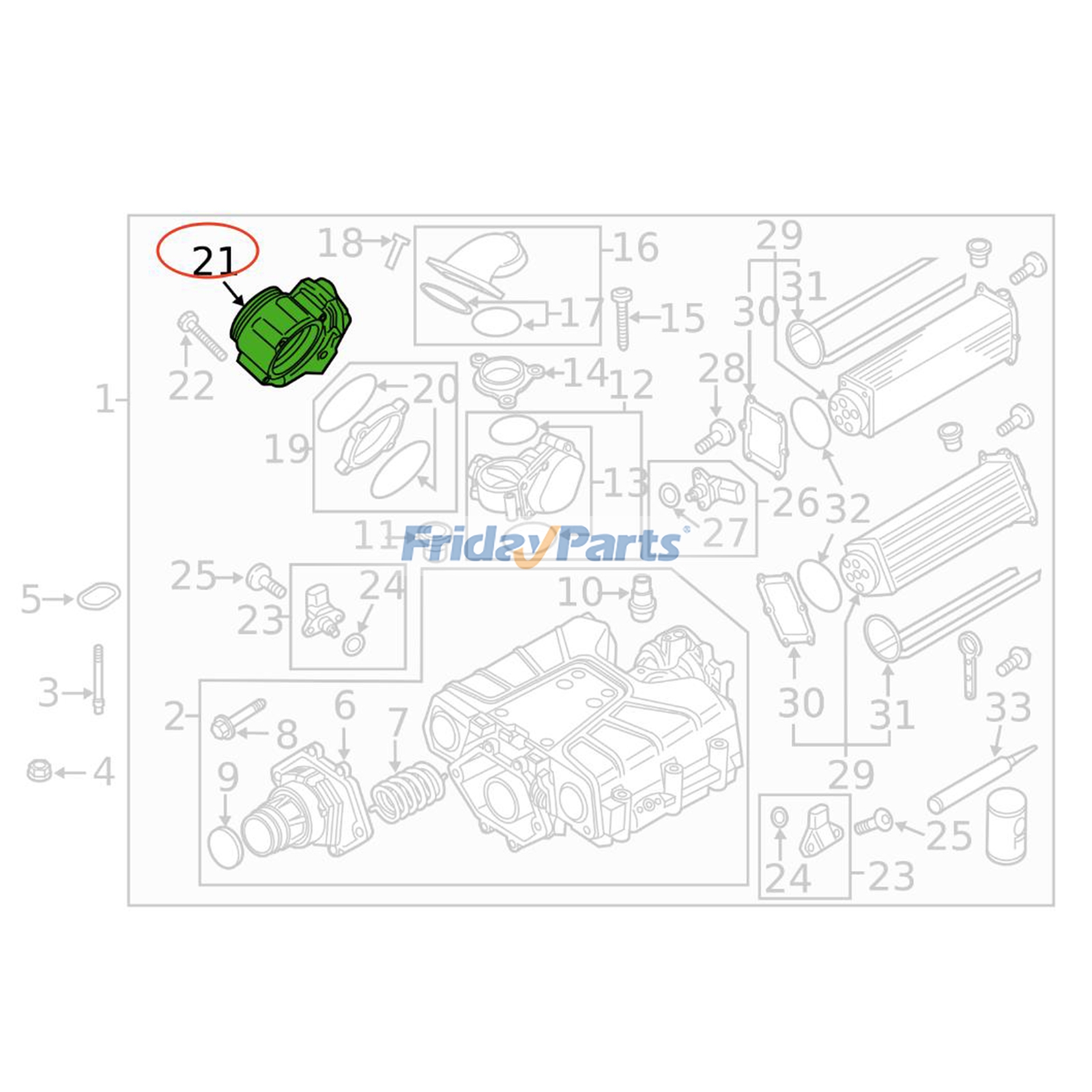 Throttle Body for Vehicle