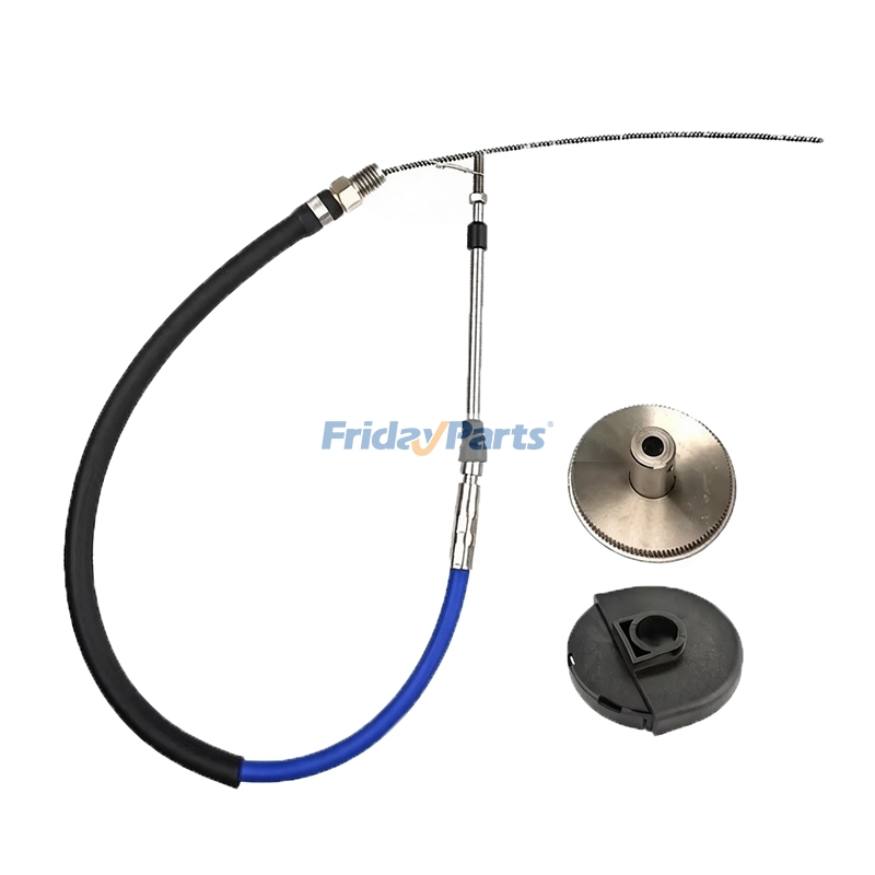 Conjunto da engrenagem da alavanca do cabo do acelerador 692-26301 663-42138 663-42135 para motores de popa Yamaha de 48 HP, 50 HP, 55 HP, 60 HP, 70 HP, 75 HP, 80 HP, 85 HP e 90 HP.