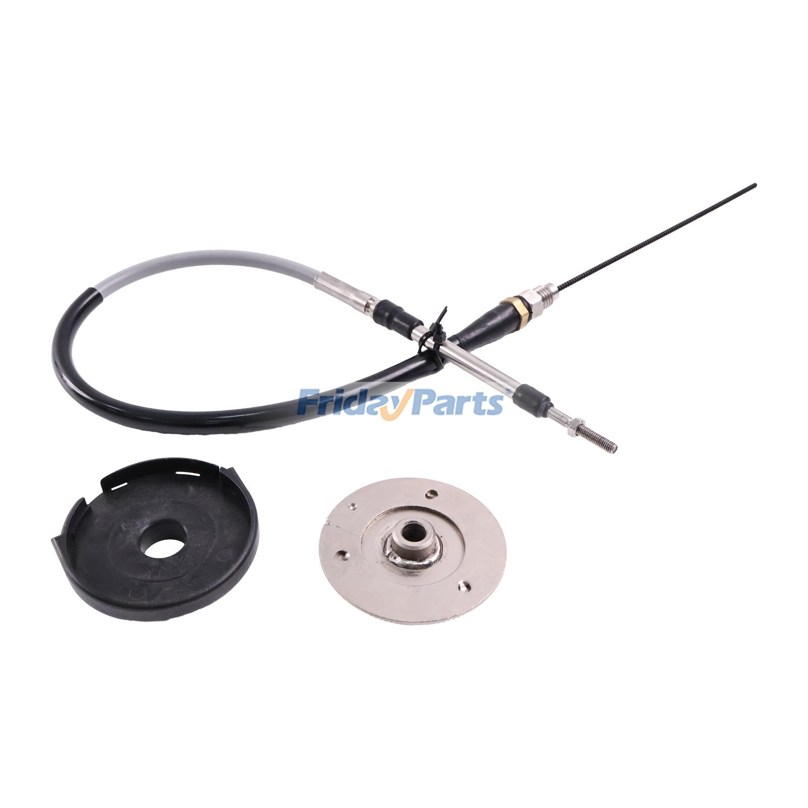 Ensemble de câble d'accélérateur, levier, roue dentée et carter d'engrenage 692-26301 663-42138 663-42135 pour moteurs hors-bord Yamaha 48, 50, 55, 60, 70, 75, 80, 85 et 90 CV