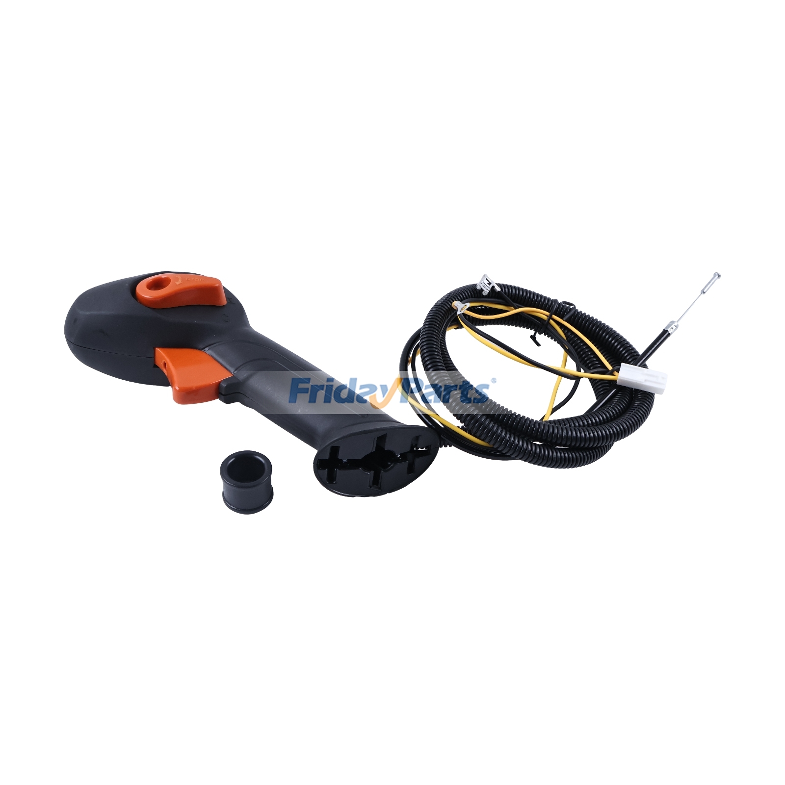 Hand & Power Tools Throttle Control Handle With Pull Cable Assembly