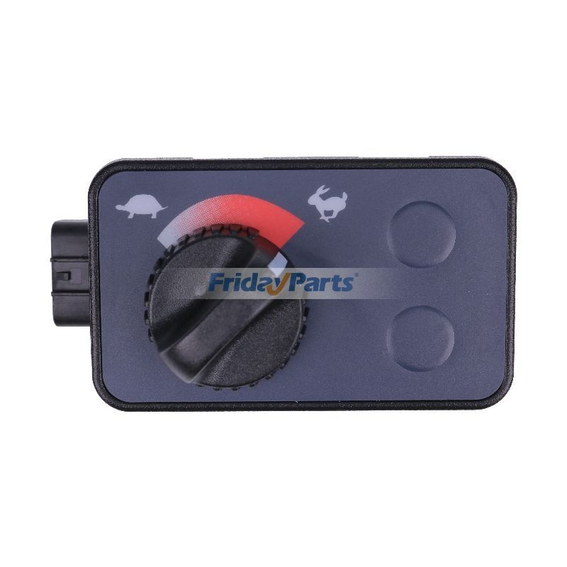 Excavator Throttle Controller Panel Assembly