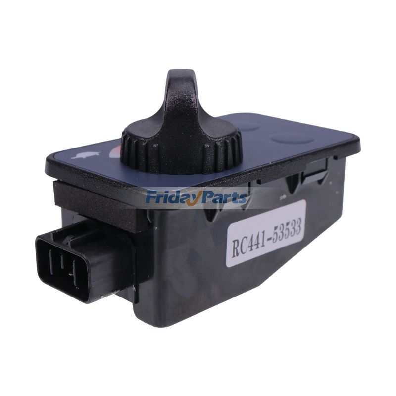 Throttle Controller Panel Assembly RC441-53533 for Kubota Excavator KX135-3 KX155-3 KX161 KX163 KX185 U55 U65