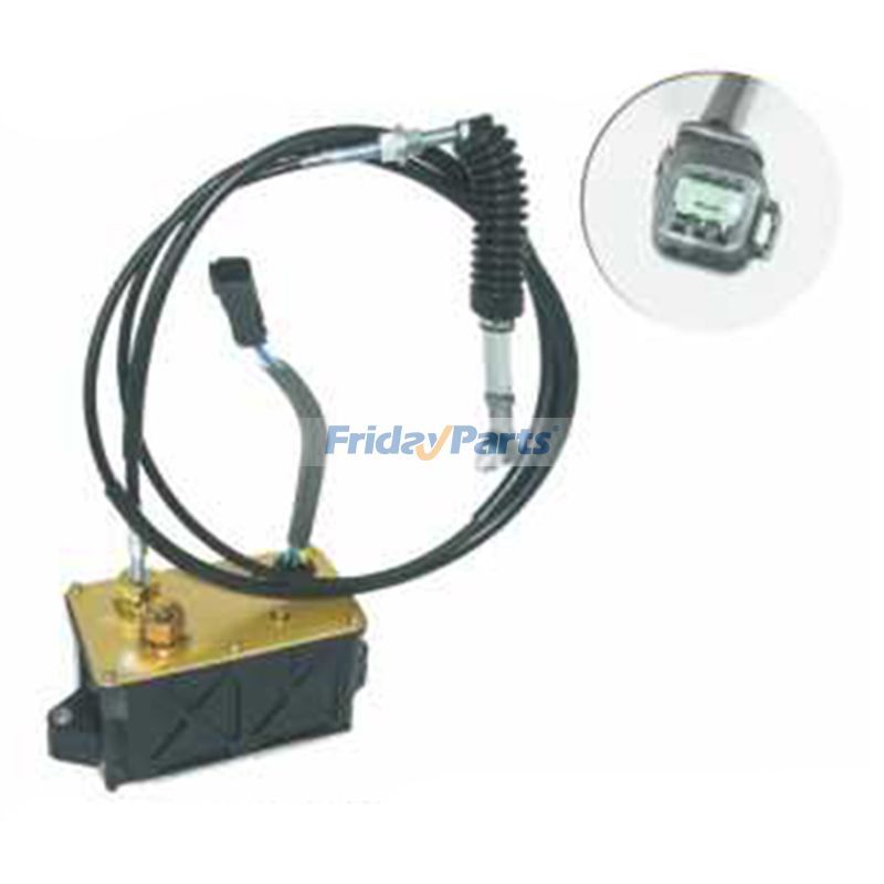 Motor de acelerador con conector de 5 pines 207-5232 para motor Caterpillar 3406E Excavadora CAT E330B 330B 735