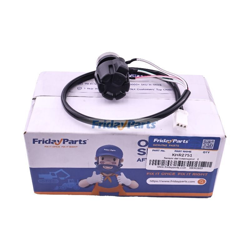 Sensor del interruptor del acelerador KHR2751 para excavadora CASE New Holland E805 Sumitomo CX210 CX460B SH200-5