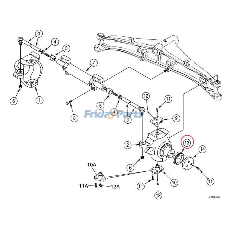 Loader Thrust Bearing