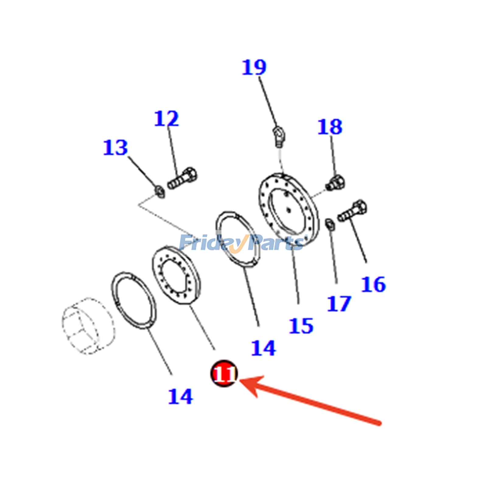 Thrust Plate for Dozer,Loader