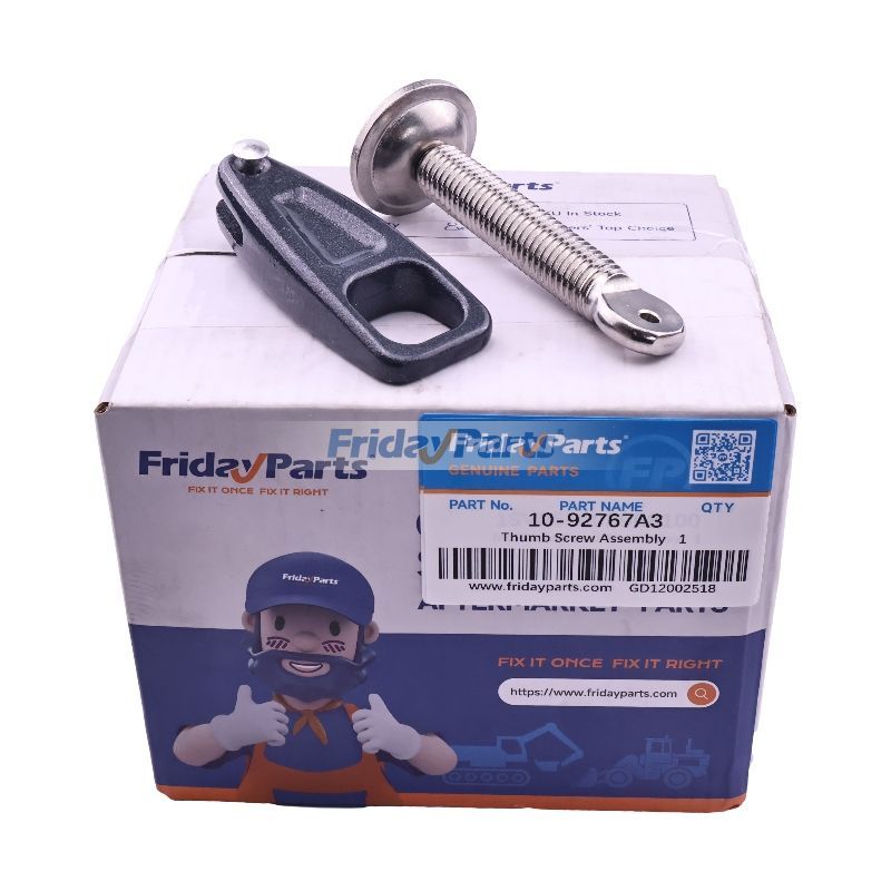 Ensemble de vis à oreilles 10-92767A3 pour moteur hors-bord Mercury Marine Mercruiser 6HP 8HP 9.9HP 10HP 13.5HP 15HP